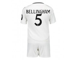 Real Madrid Jude Bellingham #5 Replika Babytøj Hjemmebanesæt Børn 2024-25 Kortærmet (+ Korte bukser)